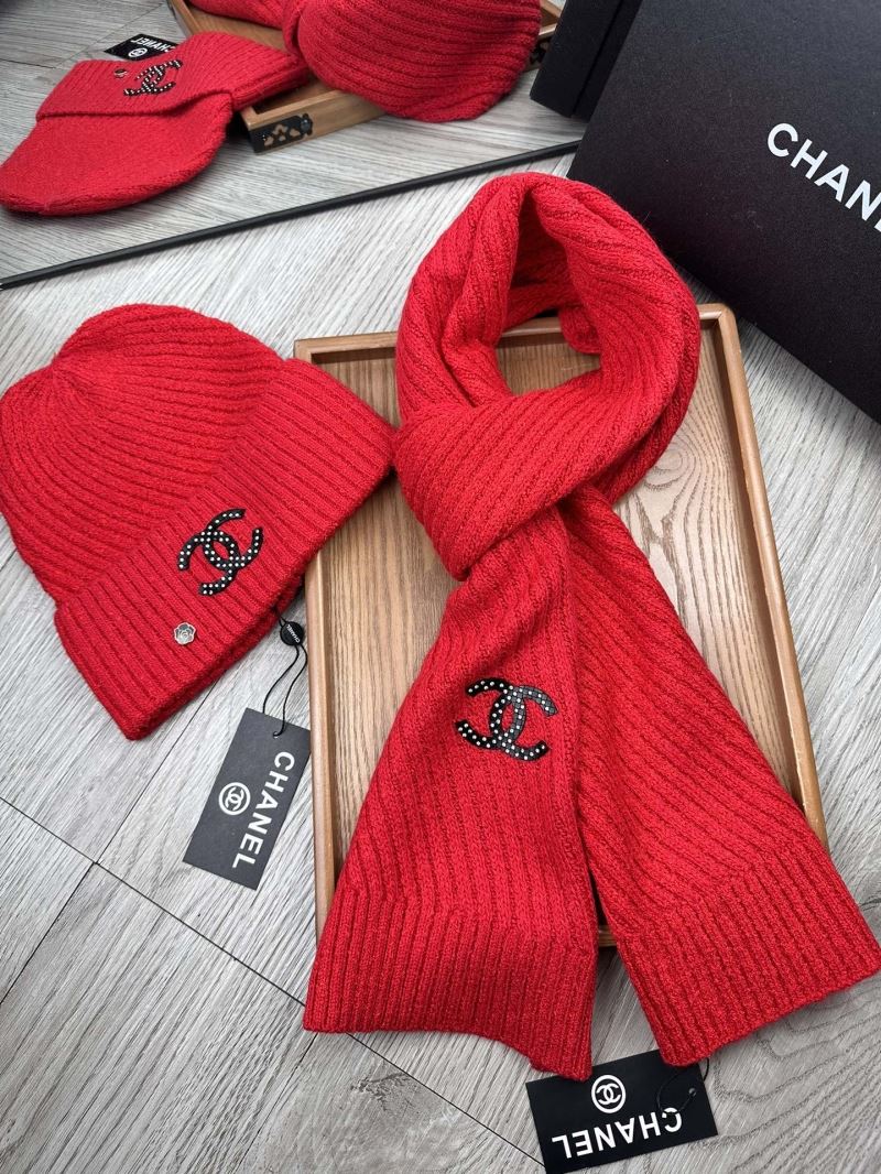 Chanel Caps Scarfs